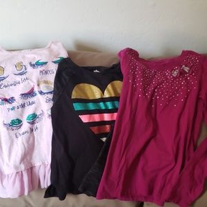 3 long sleeve shirts